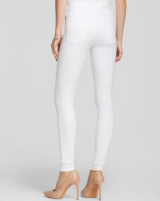 AG Jeans Jeans - The Farrah High Rise Skinny in White