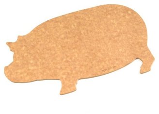 Epicurean Composite Cutting Board Pig Shape Brown