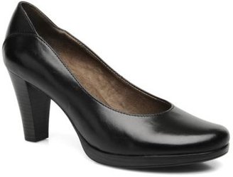 Caprice Women's Pimps Rounded toe High Heels in Black