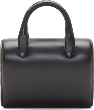 Maison Margiela Deep Navy Leather Hinged Hitchcock Doctor's Tote