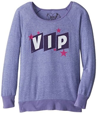 Dirtee Hollywood Big Girls' V.I.P. Yummy Fleece Tissue Sweatshirt