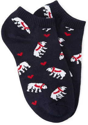 Forever 21 Polar Bear Ankle Socks