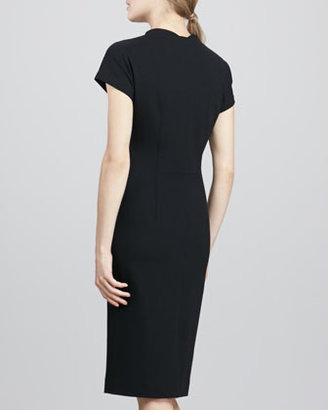Diane von Furstenberg Maizah Front-Zip Sheath Dress