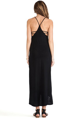 So Low SOLOW Dropped Armhole Maxi Dress