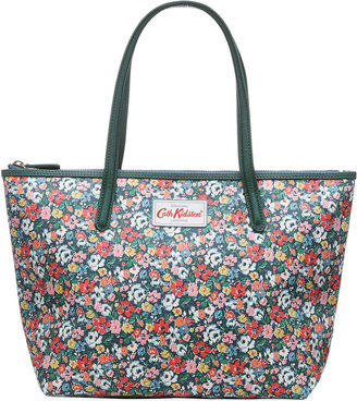 Cath Kidston Mews Ditsy Small Leather Trim Tote