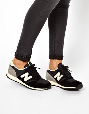 New Balance 420 Premium Trainers - Black