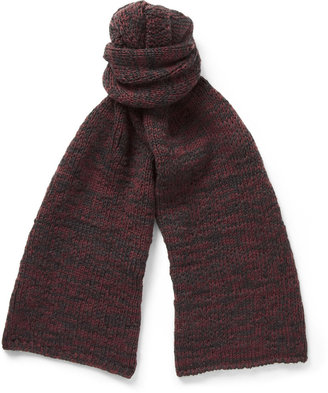 Dolce & Gabbana Chunky-Knit Wool Scarf