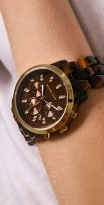 Michael Kors Tortoise Watch