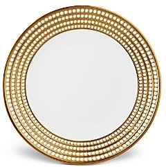 L'OBJET Perlee Gold 14 Round Platter