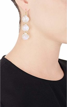 Irene Neuwirth Women's Gemstone Triple-Drop Earrings
