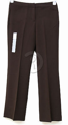 Nicole Miller New Womens Dress Pants Perfect Fit Gray Black Brown  6  16