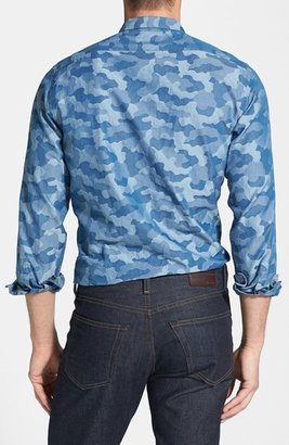 Rodd & Gunn 'Lochmara Bay' Regular Fit Camo Jacquard Sport Shirt