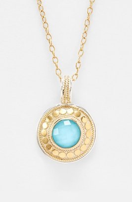 Anna Beck 'Gili' Turquoise Disc Pendant Necklace