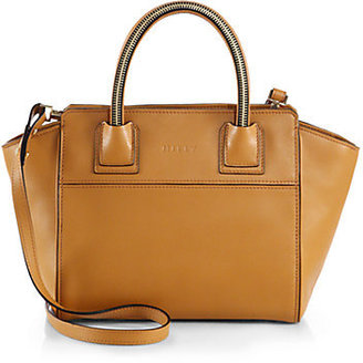 Milly Logan Small Leather Tote