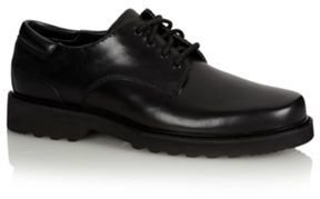 Cobb Hill Rockport Black leather lace up shoes