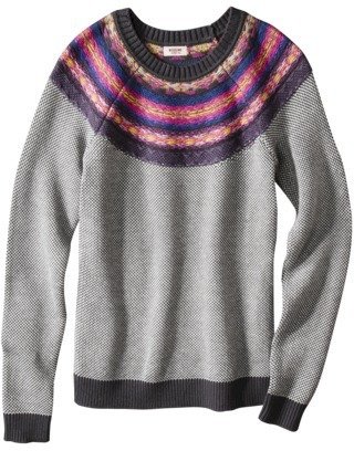 Mossimo Juniors Fairisle Pullover Sweater - Assorted Colors