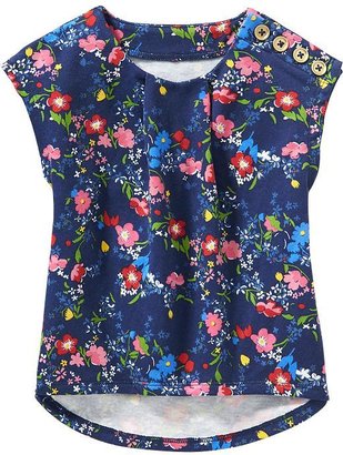 T&G Patterned Sleeveless Hi-Lo Tops for Baby