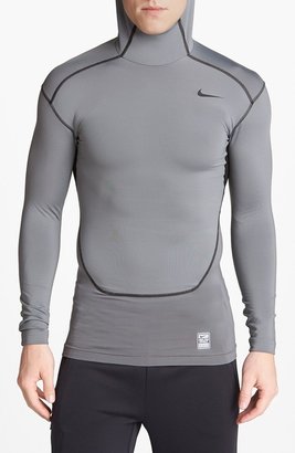 Nike 'Pro Combat - Hyperwarm Dri-FIT Max' Hooded Compression Top