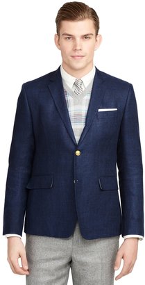 Brooks Brothers Navy Darted Sport Coat