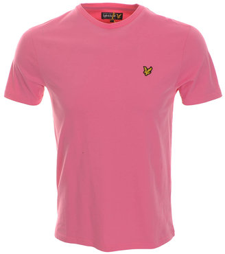 Lyle & Scott Crew Neck T Shirt Pink