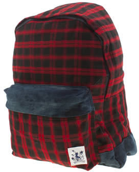 Babycham accessories black & red aubrey bags
