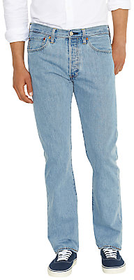 Levi's 501 Original Straight Jeans, Light Broken