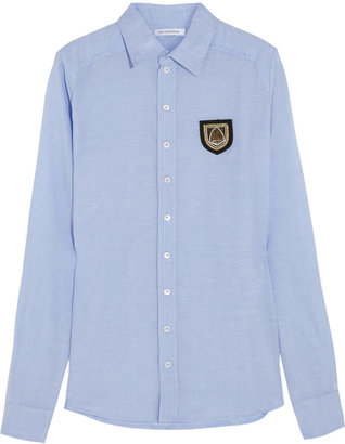 Faith Connexion Embellished chambray shirt