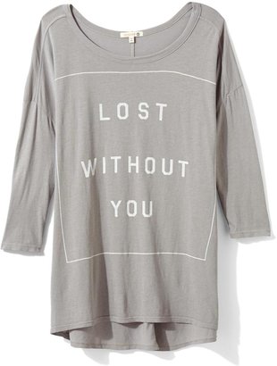 SUNDRY CLOTHING, INC. Lost Without You Tee