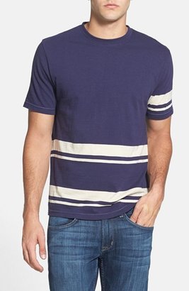 French Connection Stripe Slub Cotton T-Shirt