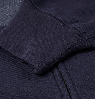 J.Crew Loopback Cotton-Jersey Zipped Sweatshirt