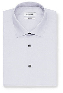 Calvin Klein Men's Regular-Fit Long Sleeve Dress Shirt