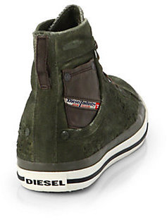 Diesel Exposure High-Top Sneakers