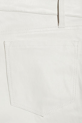 J Brand L8001 stretch-leather skinny pants