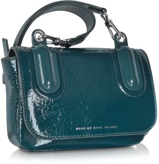Marc by Marc Jacobs Ball & Chain Hopper Green Leather Crossbody Bag