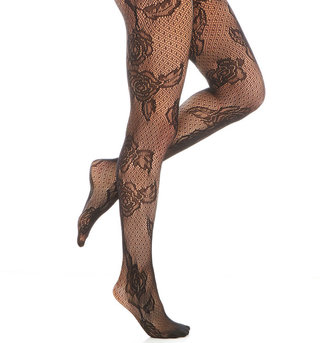 JCPenney MIXIT Mixit™ Rose Tights