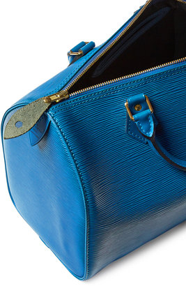 Louis Vuitton Toledo Blue Epi Leather Speedy 30 Bag