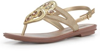 grendha Magia Jewelled Ankle Strap Sandals