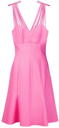 Moschino Cheap & Chic strappy bow dress