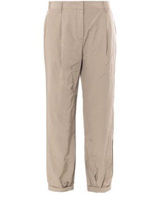 Elizabeth and James Mitch creased cotton-blend trousers