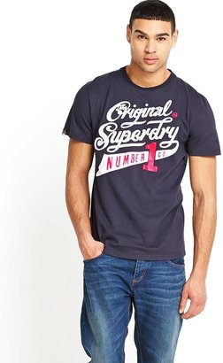 Superdry Mens Number 1 Co. Entry T-shirt