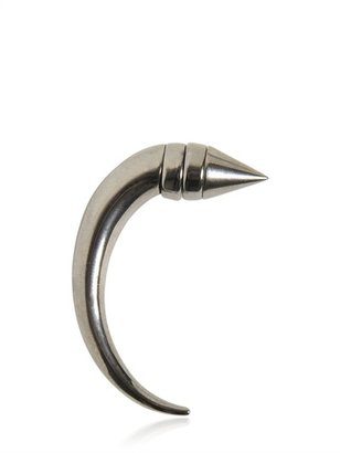 Givenchy Large Cone Shark Brass Mono Earring