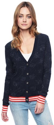 Juicy Couture Dainty Buds Jacquard Cardigan