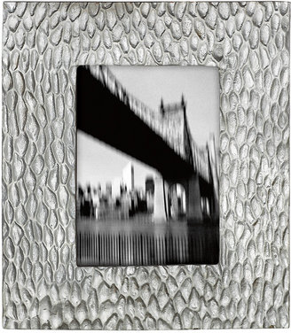 Donna Karan Lenox - Devore Frame - Silver - 5x7