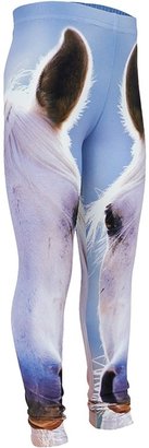 Molo Lilac & Blue Horse Leggings