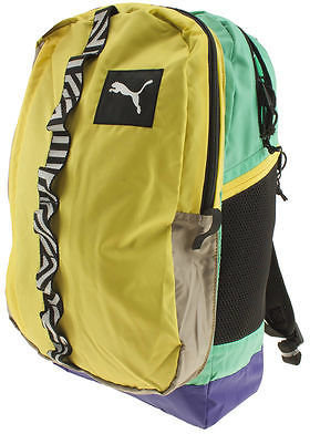 Puma Fresh Yellow Fabric Backpack Bags