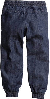 H&M Denim Pants - Dark denim blue