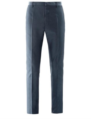 Cerruti PARIS Flat-front tailored trousers