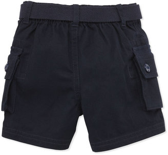 Ralph Lauren Childrenswear Plaid Shirt & Cargo Shorts Set, 9-24 Months