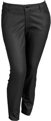 Old Navy Women's Plus The Rockstar Coated-Wash Super Skinny Jeans