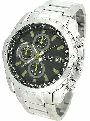 GUESS GUESS? Men's U16526G1 Silver Stainless-Steel Quartz Watch with Dial